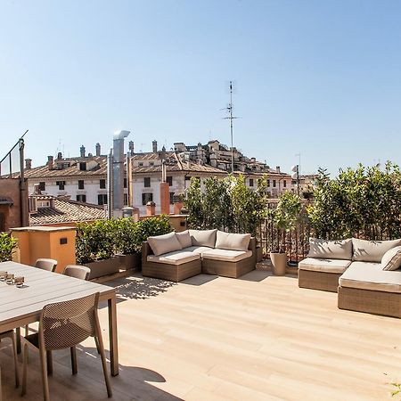 Spanish Steps Design Penthouse With Terrace Rome Exterior photo