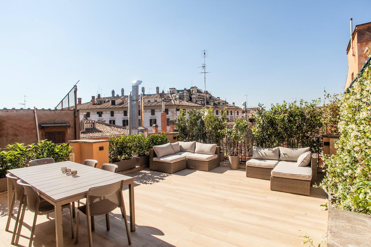 Spanish Steps Design Penthouse With Terrace Rome Exterior photo